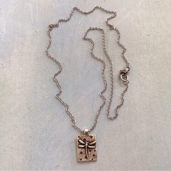 Dragonfly Sundance Charm Necklace - Picture 3 of 6